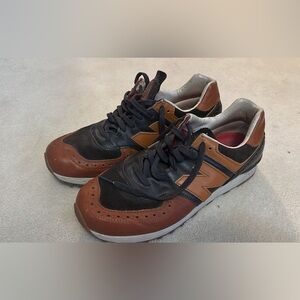 New Balance Black and Brown Sneakers